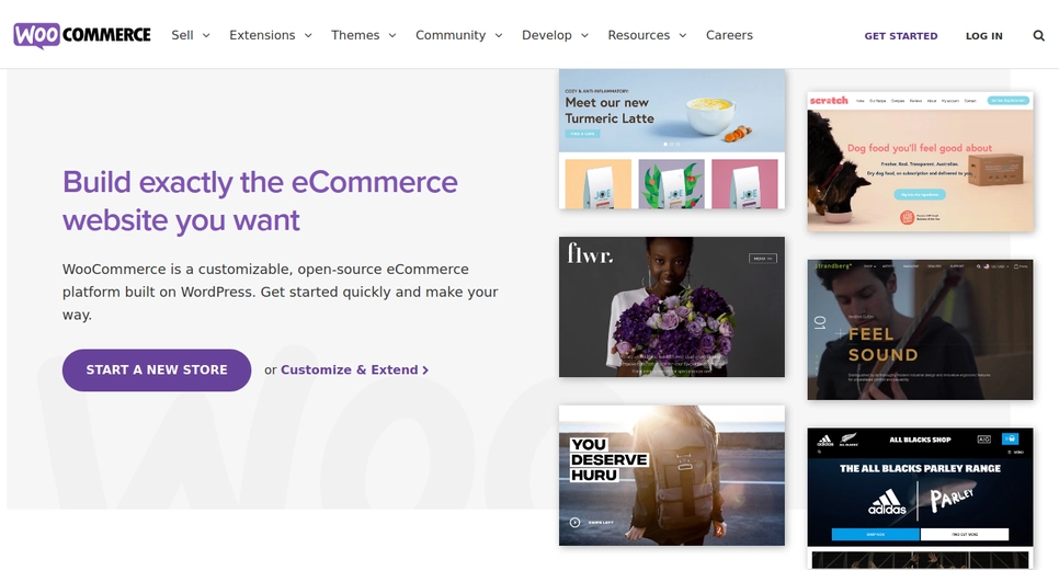 WooCommerce website