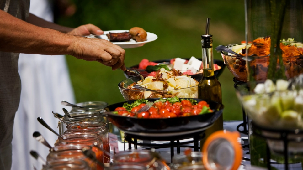 catering outside